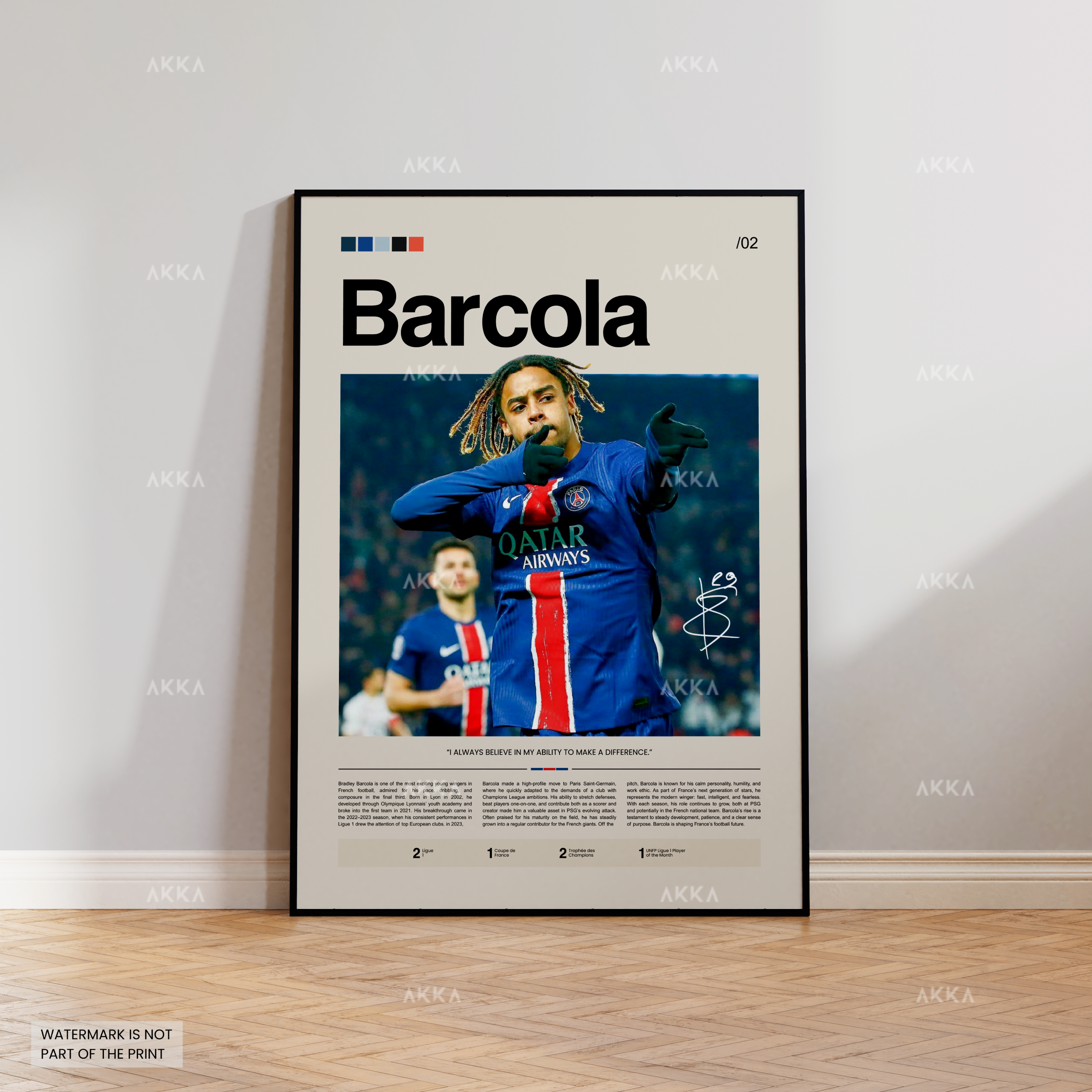 Bradley Barcola - Paris Saint-Germain
