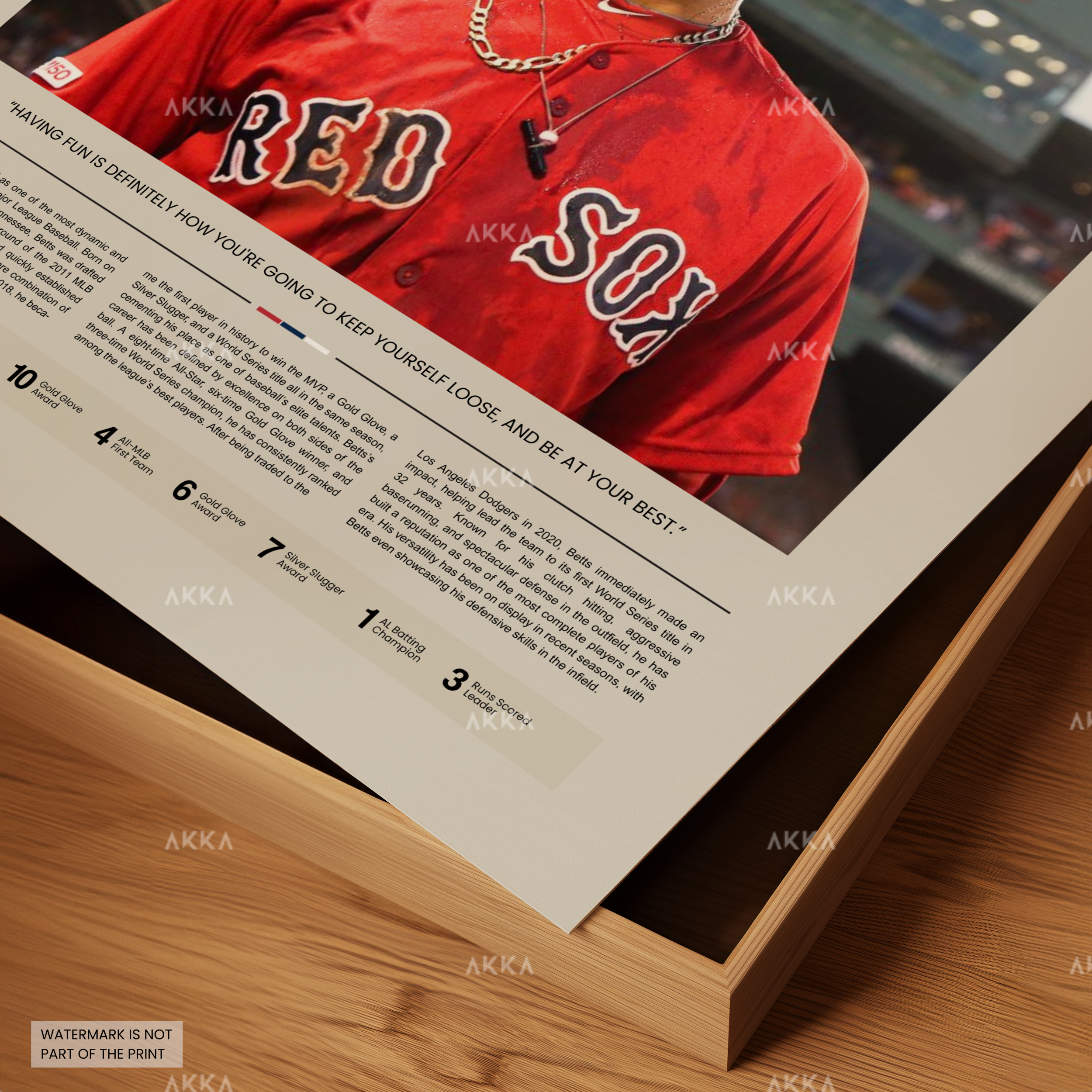 Mookie Betts - Boston Red Sox
