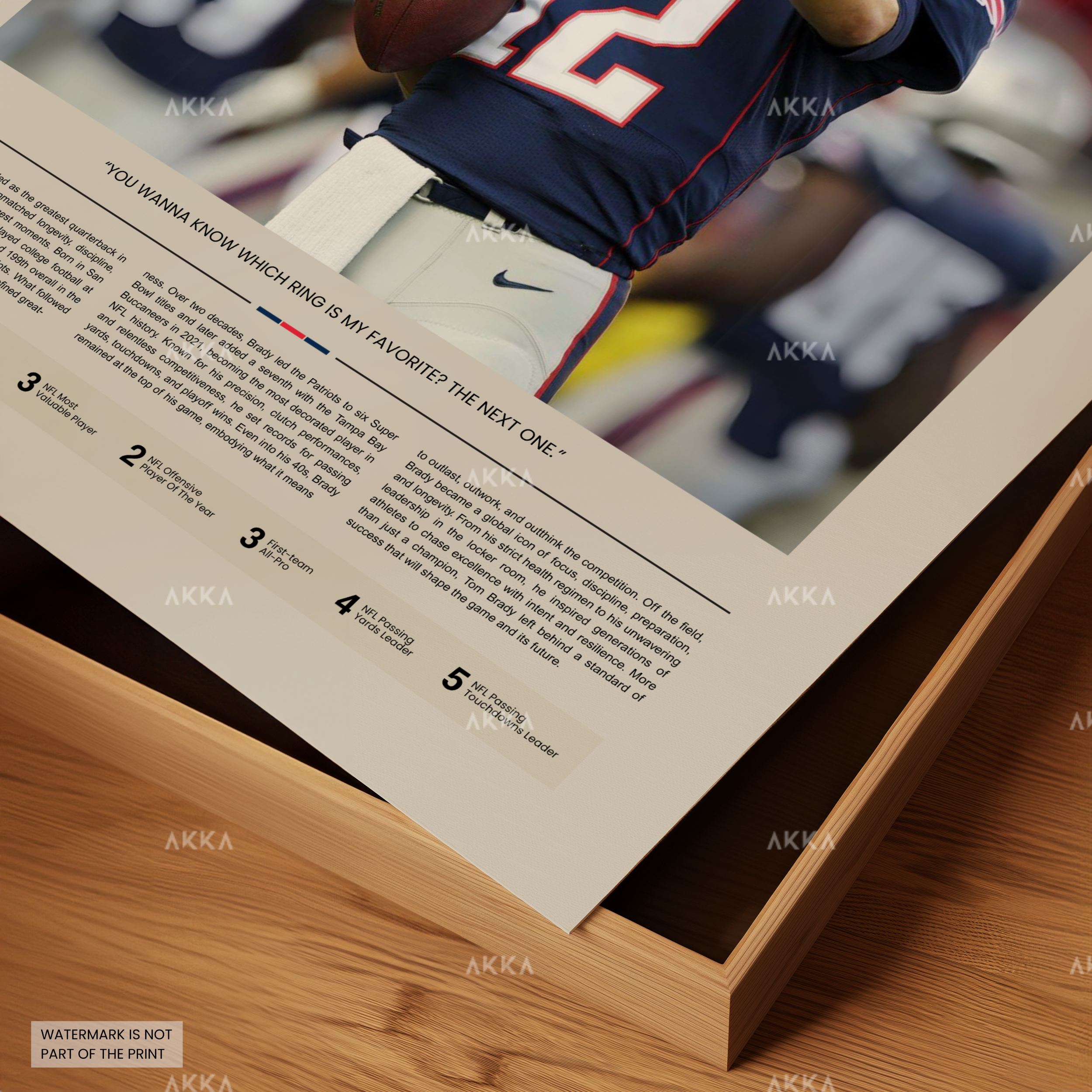 Tom Brady - New England Patriots