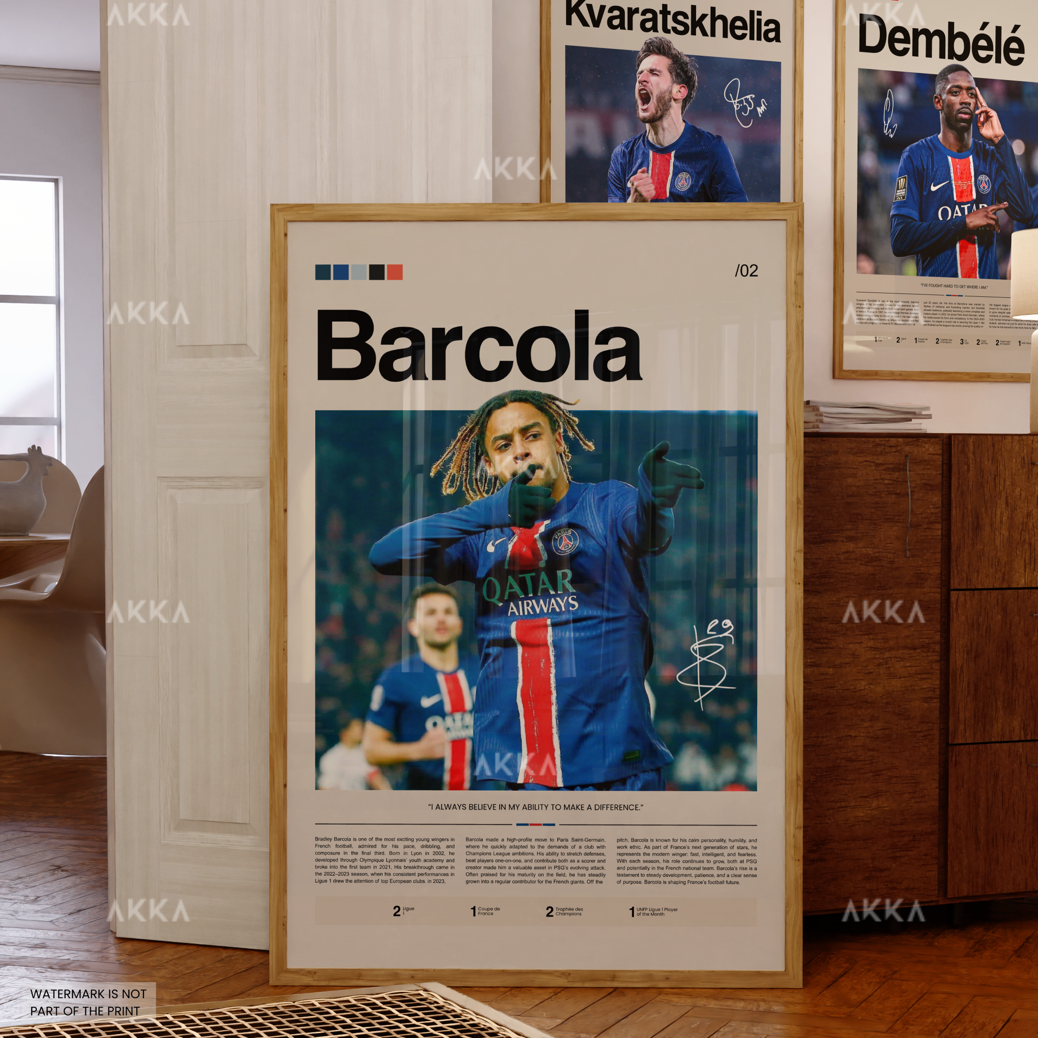 Bradley Barcola - Paris Saint-Germain