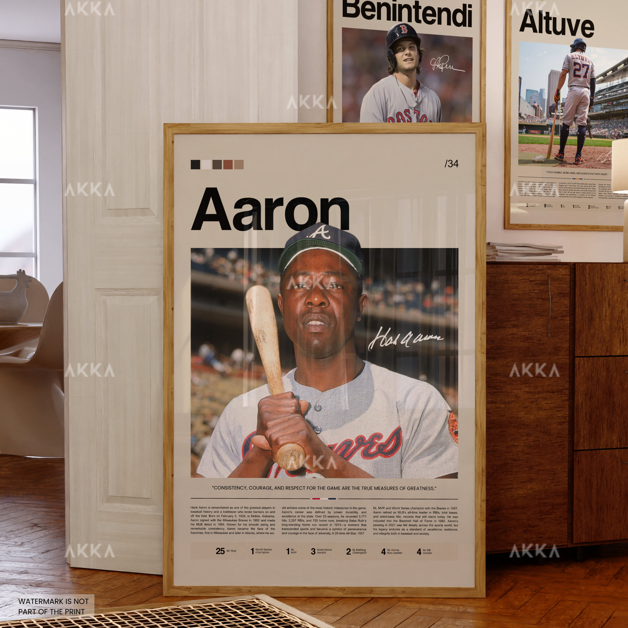 Hank Aaron - Atlanta Braves