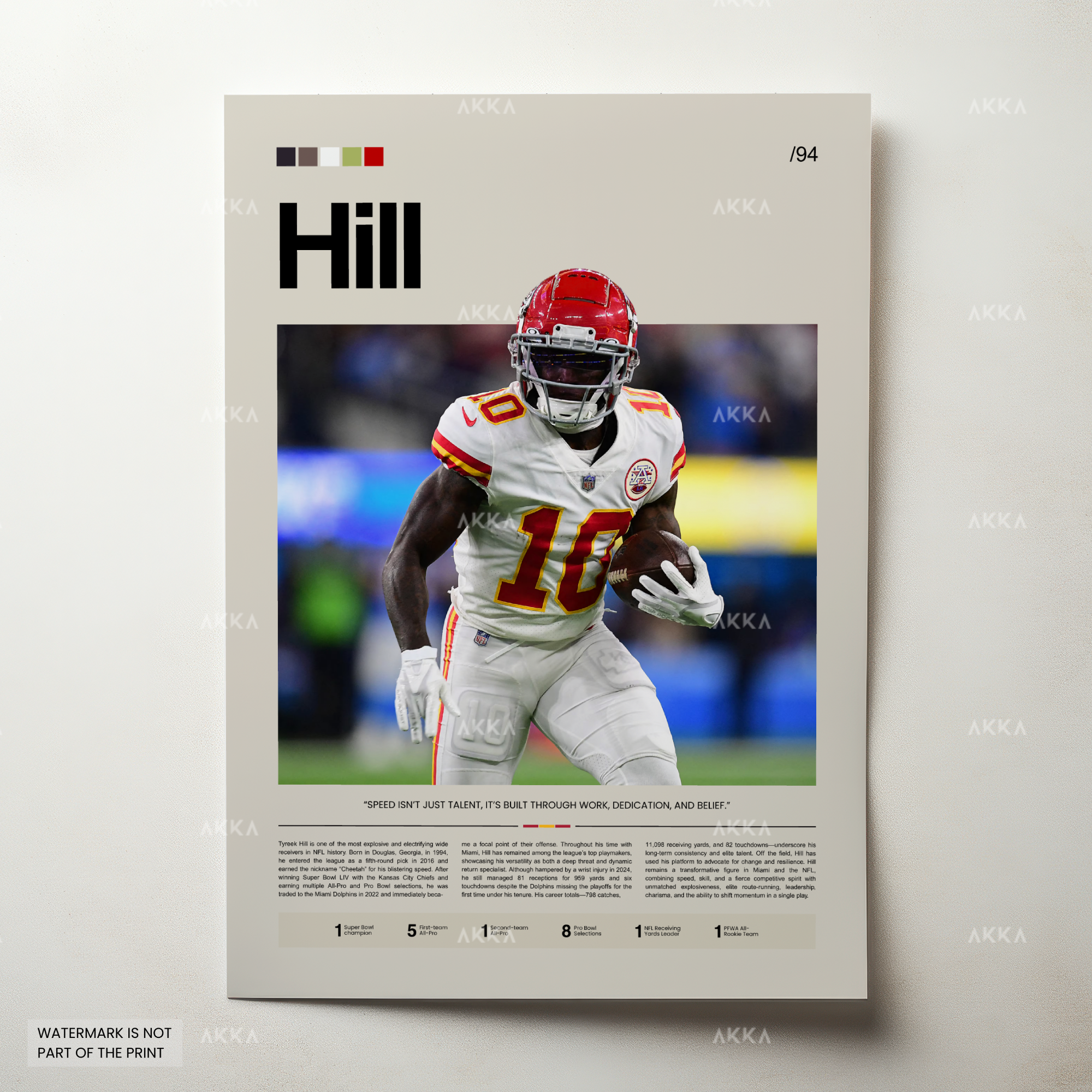 Tyreek Hill - Kansas City Chiefs