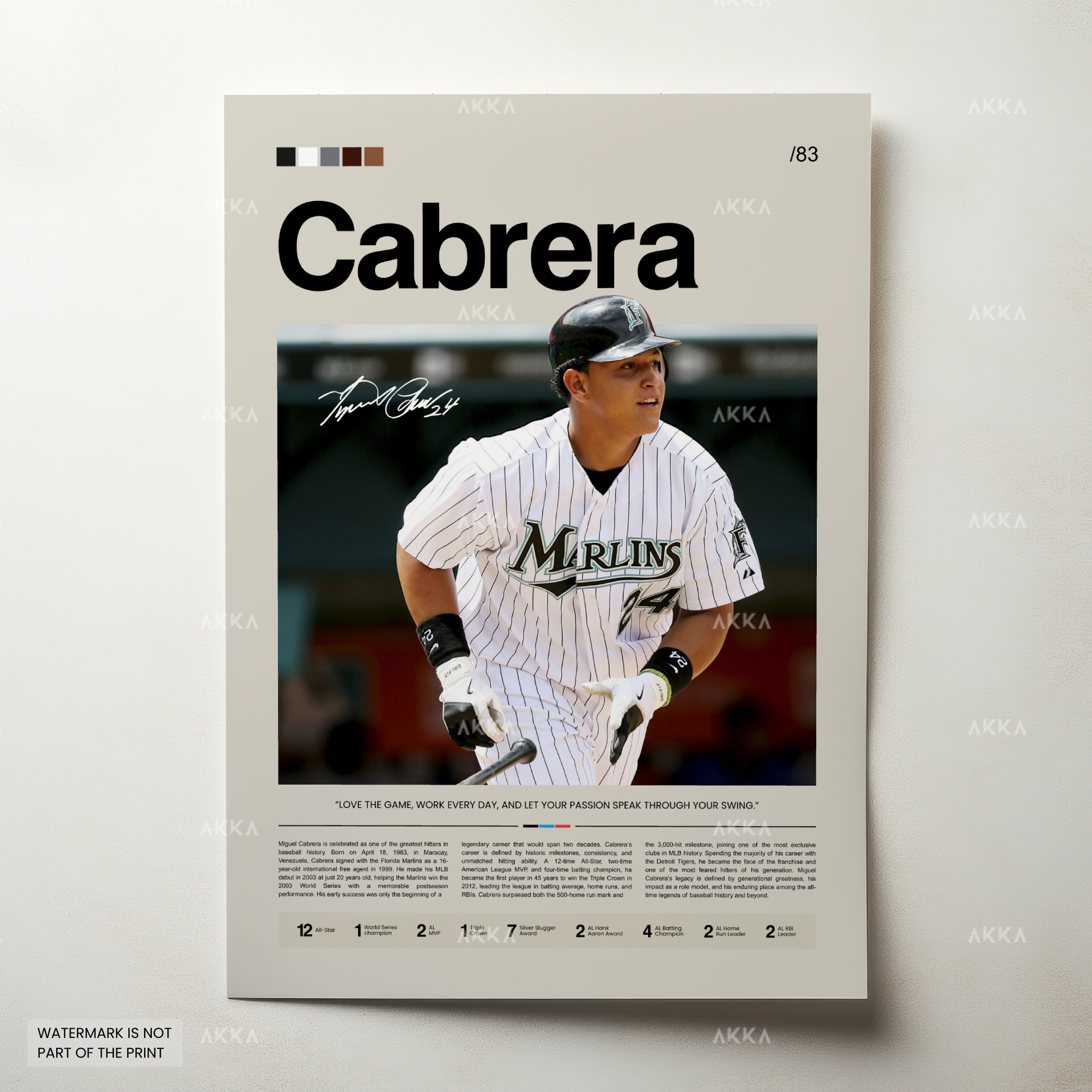 Miguel Cabrera - Florida Marlins