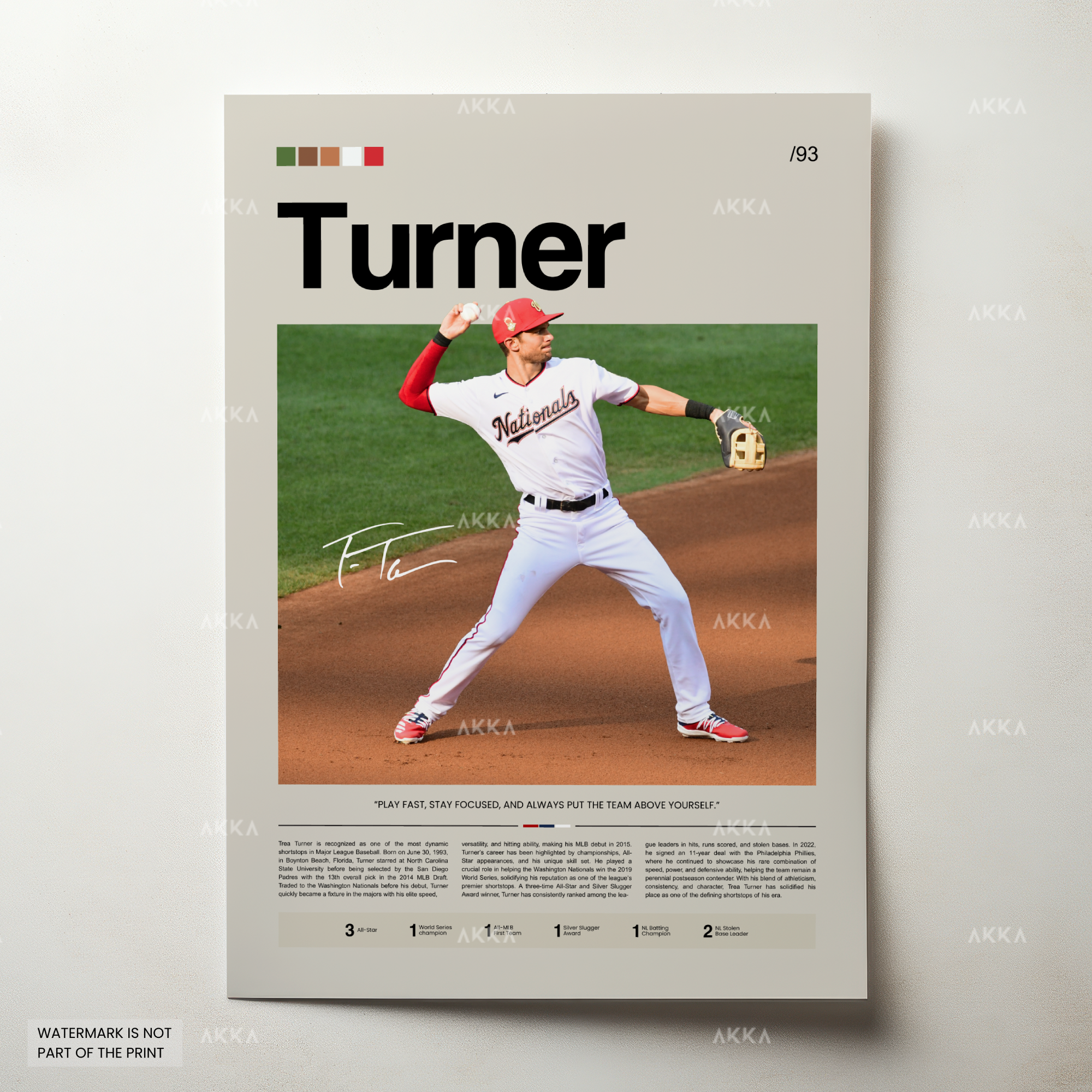 Trea Turner - Washington Nationals