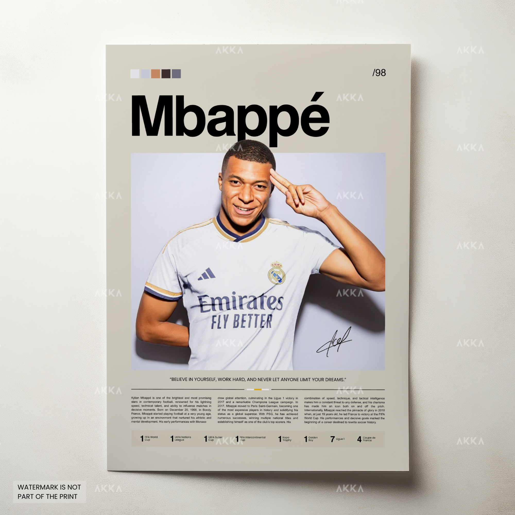 Kylian Mbappé - Real Madrid CF