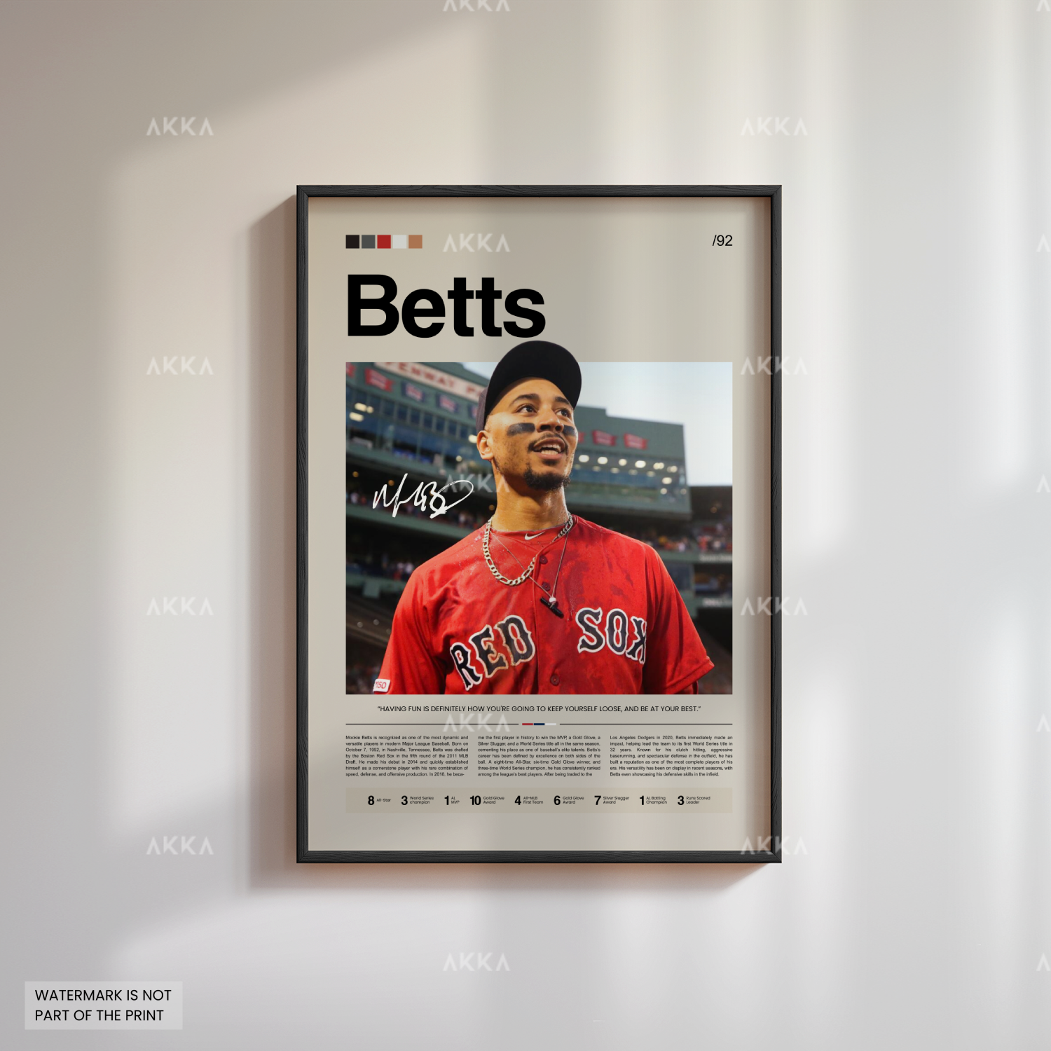 Mookie Betts - Boston Red Sox