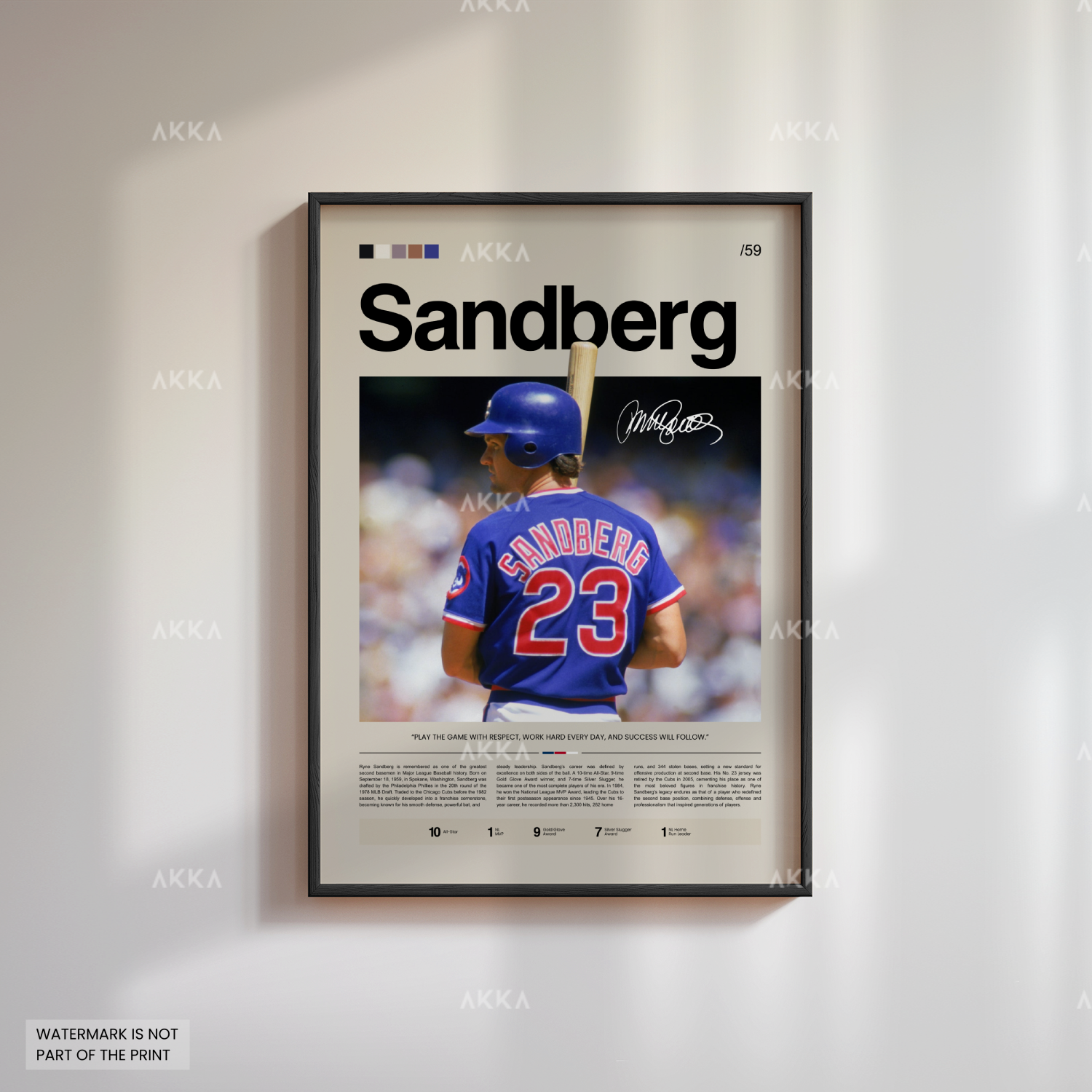 Ryne Sandberg - Chicago Cubs