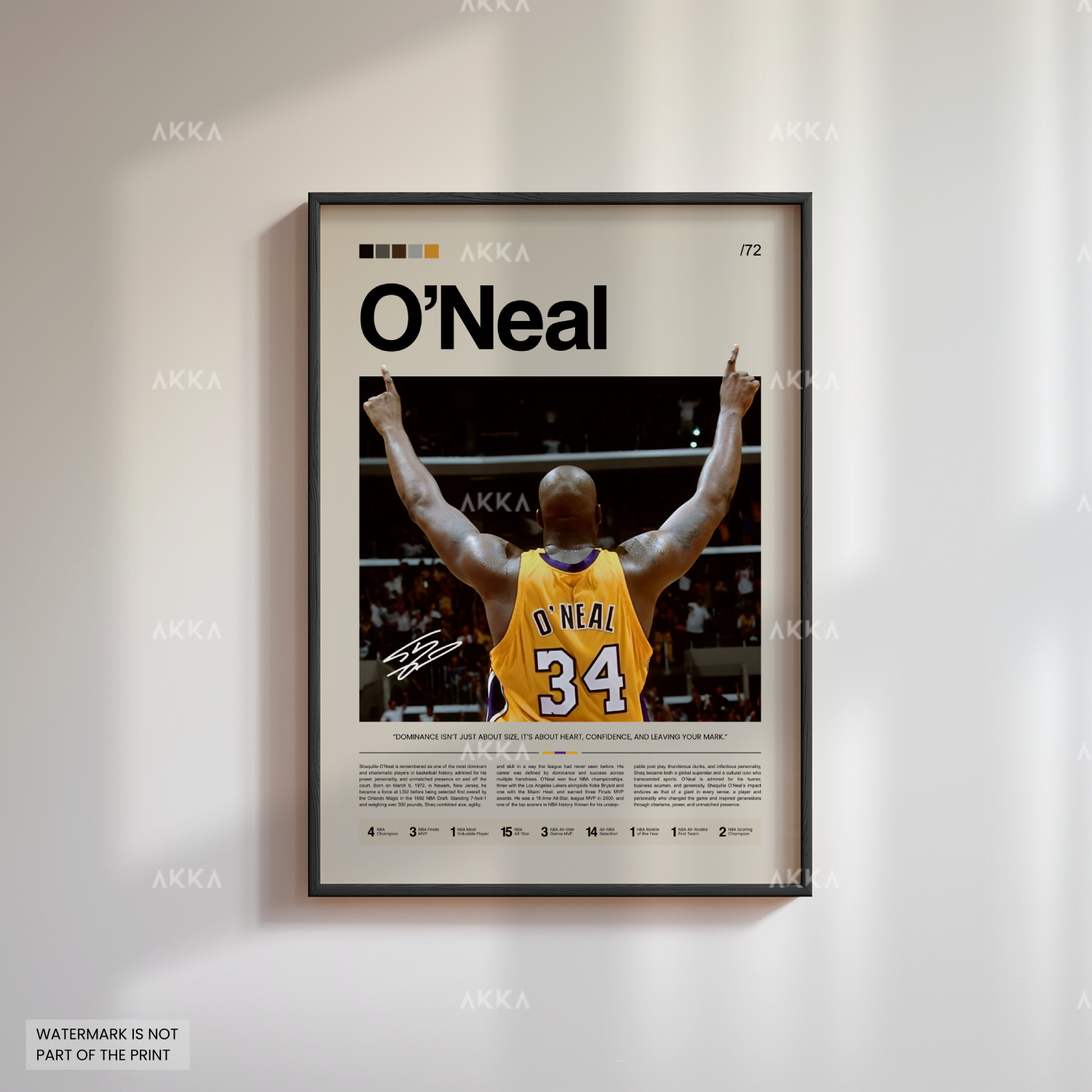 Shaquille O’Neal - Los Angeles Lakers