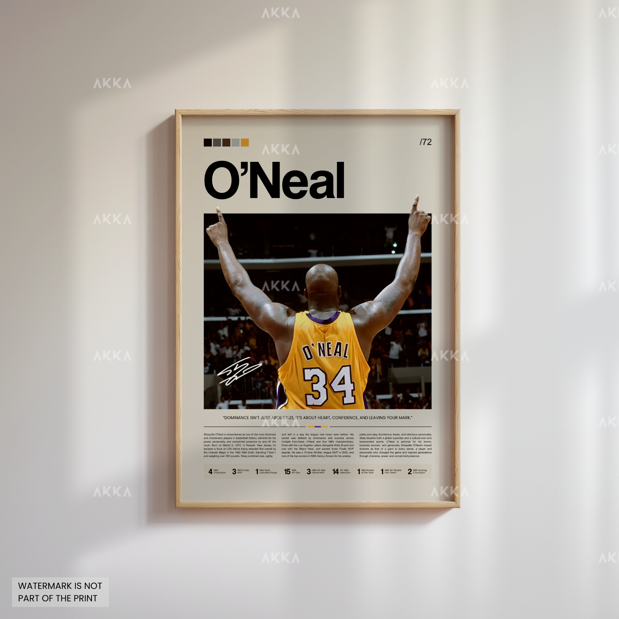 Shaquille O’Neal - Los Angeles Lakers