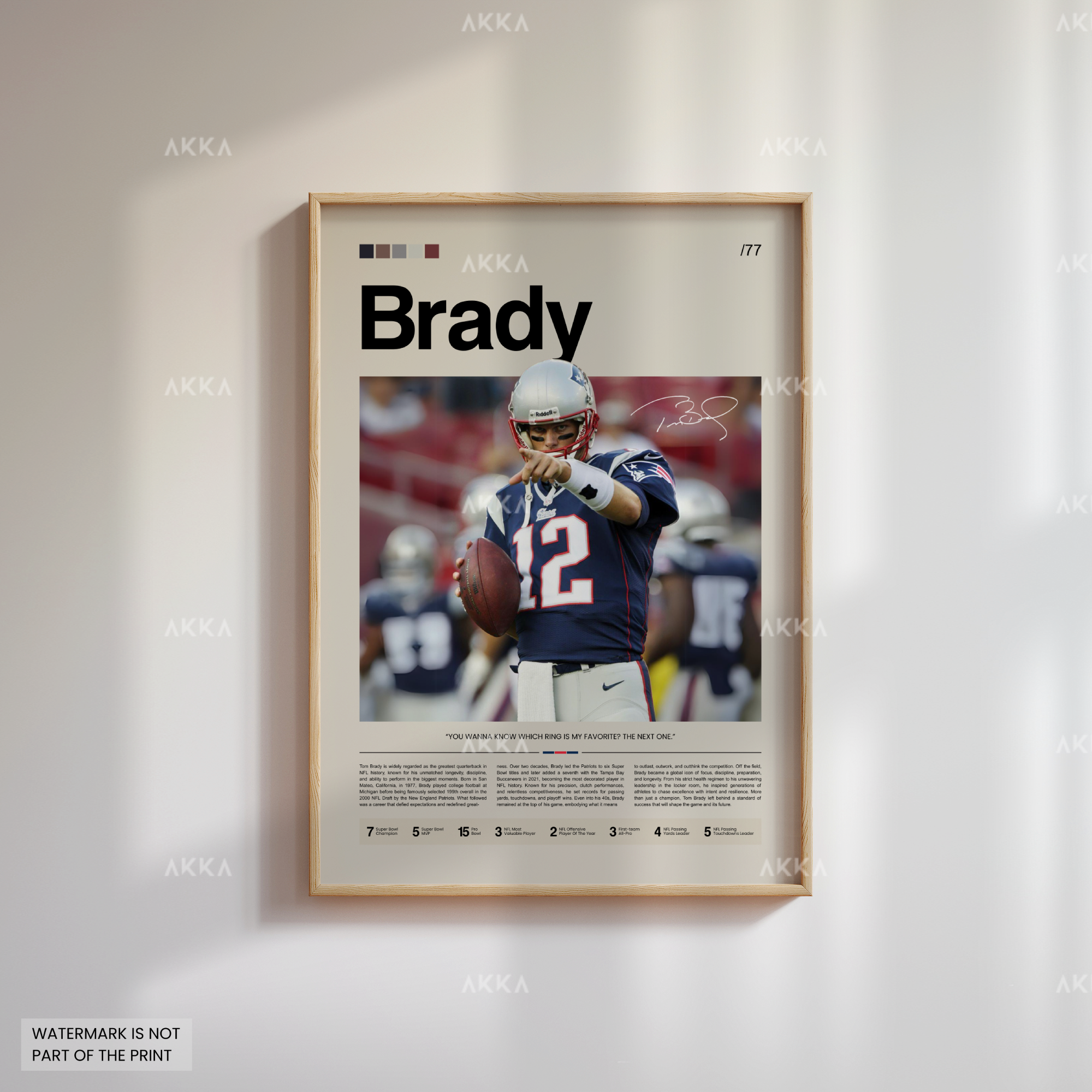 Tom Brady - New England Patriots