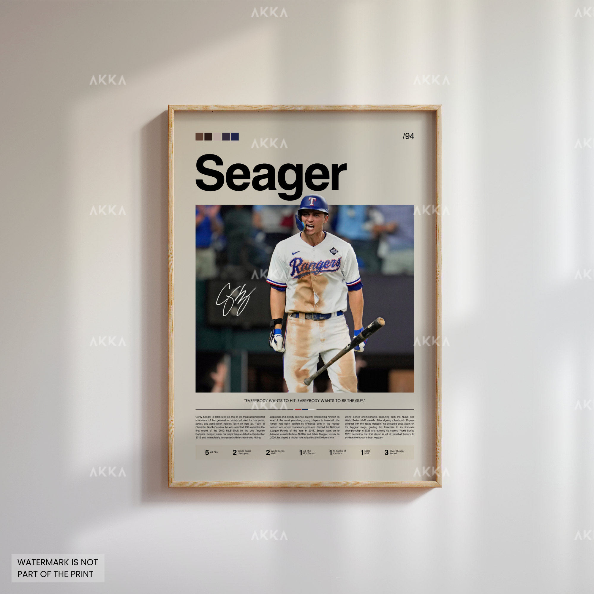 Corey Seager - Texas Rangers