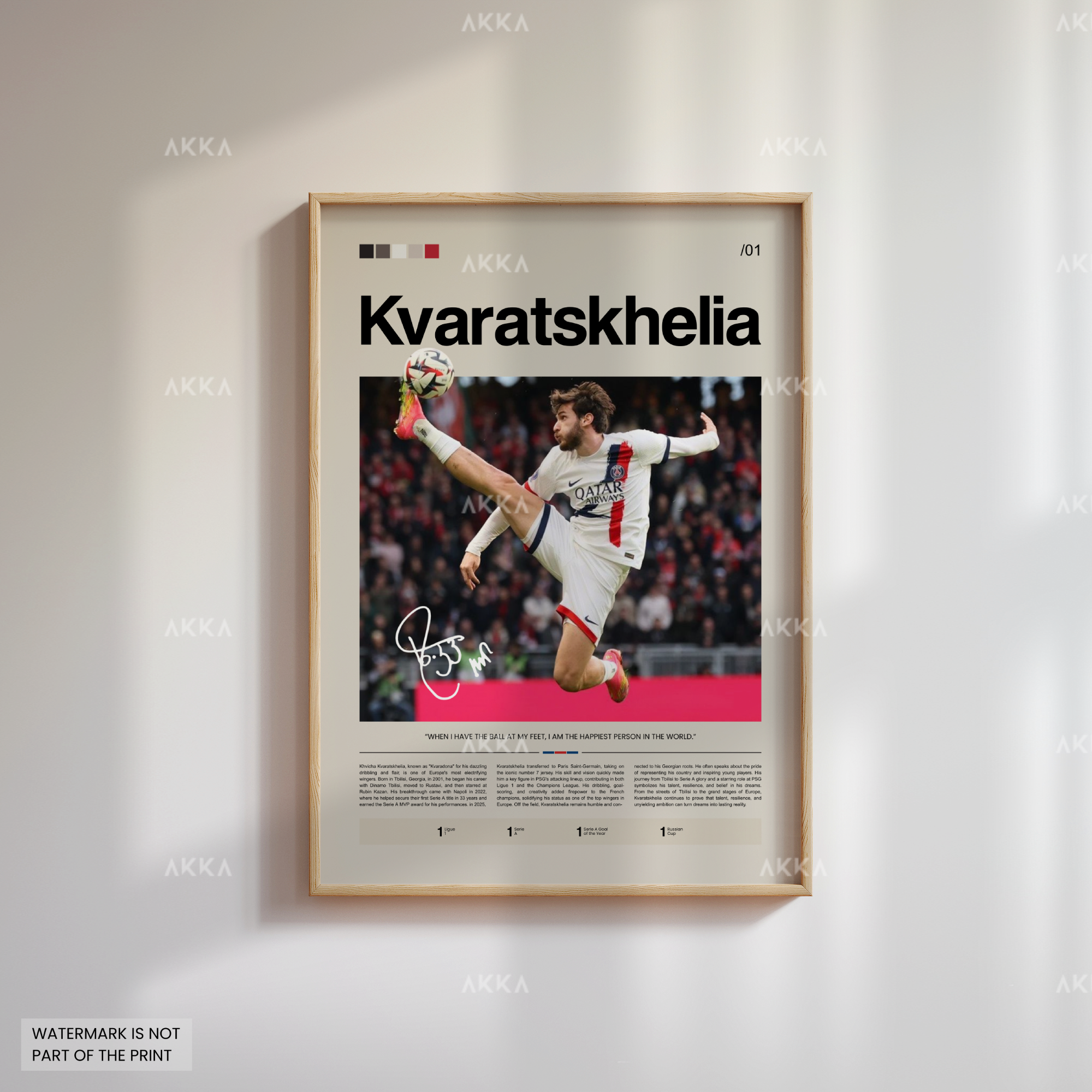 Khvicha Kvaratskhelia - Paris Saint-Germain