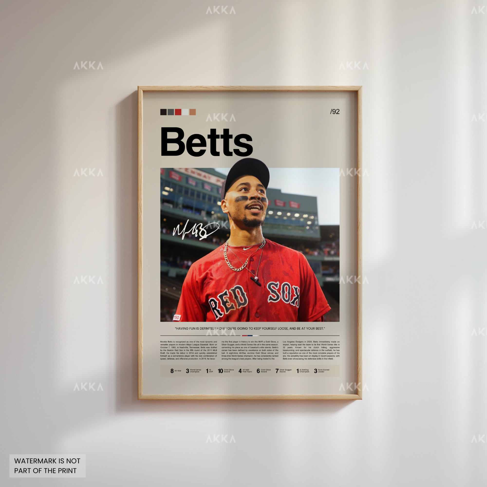 Mookie Betts - Boston Red Sox