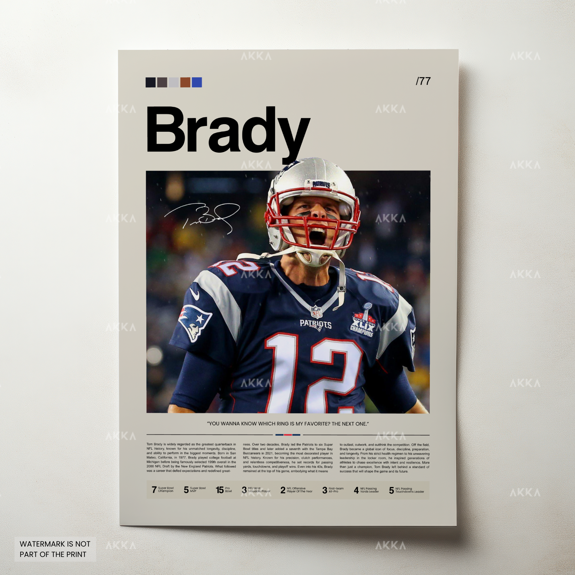 Tom Brady - New England Patriots
