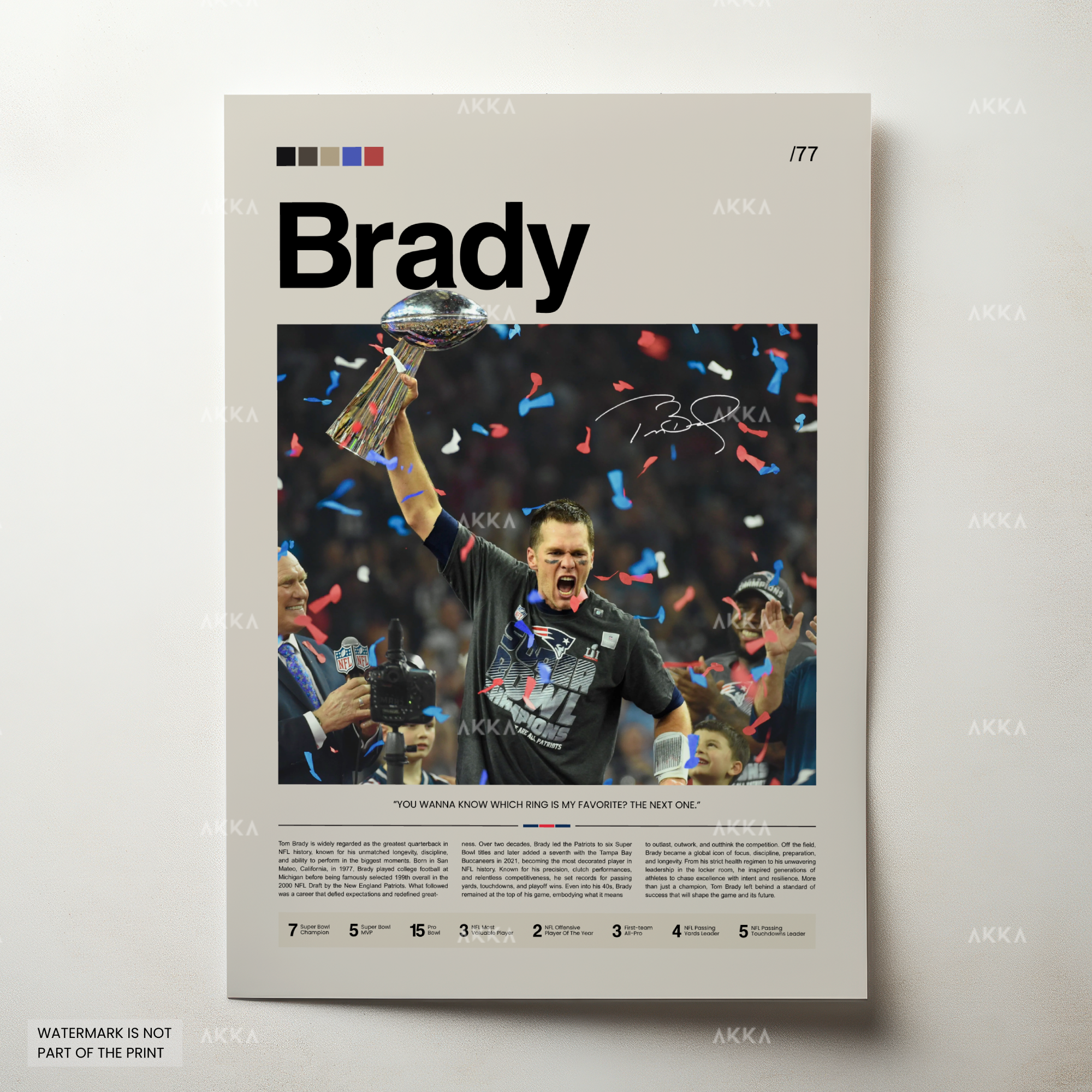 Tom Brady - New England Patriots