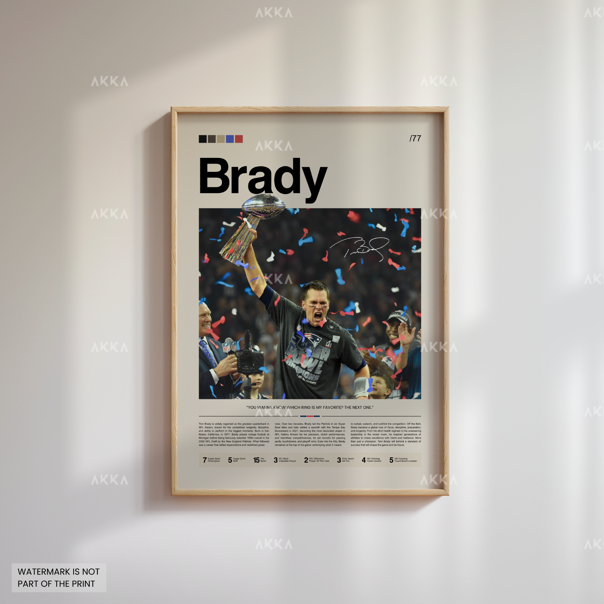 Tom Brady - New England Patriots