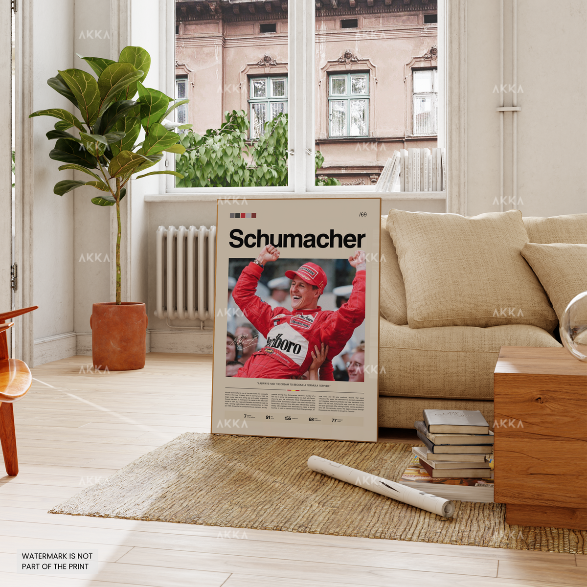 Best Michael Schumacher Posters for True Formula 1 Fans (Ferrari Era)