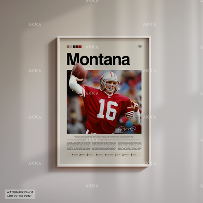 Joe Montana - San Francisco 49ers