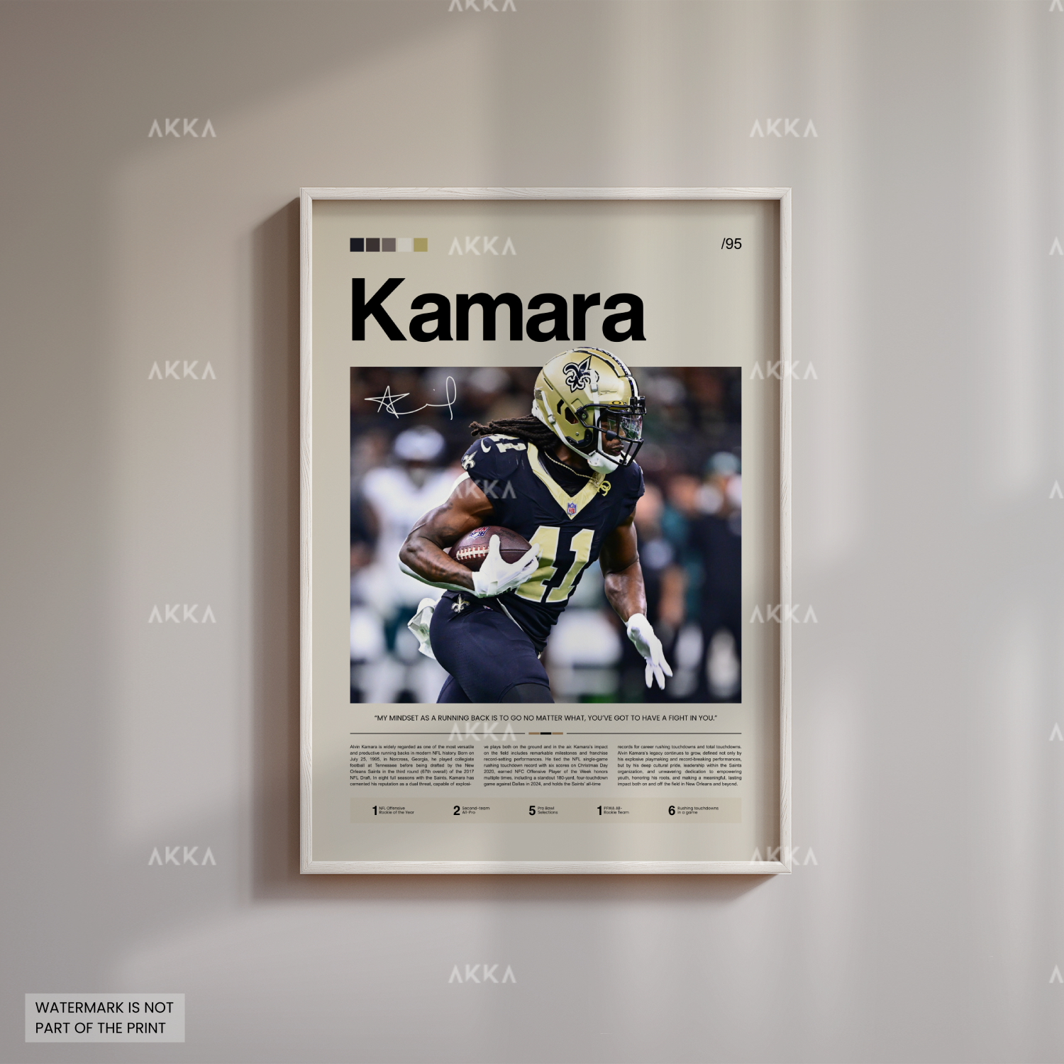 Alvin Kamara - New Orleans Saints