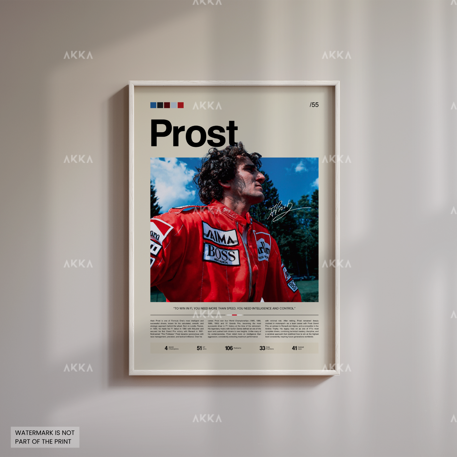 Alain Prost - Scuderia Ferrari