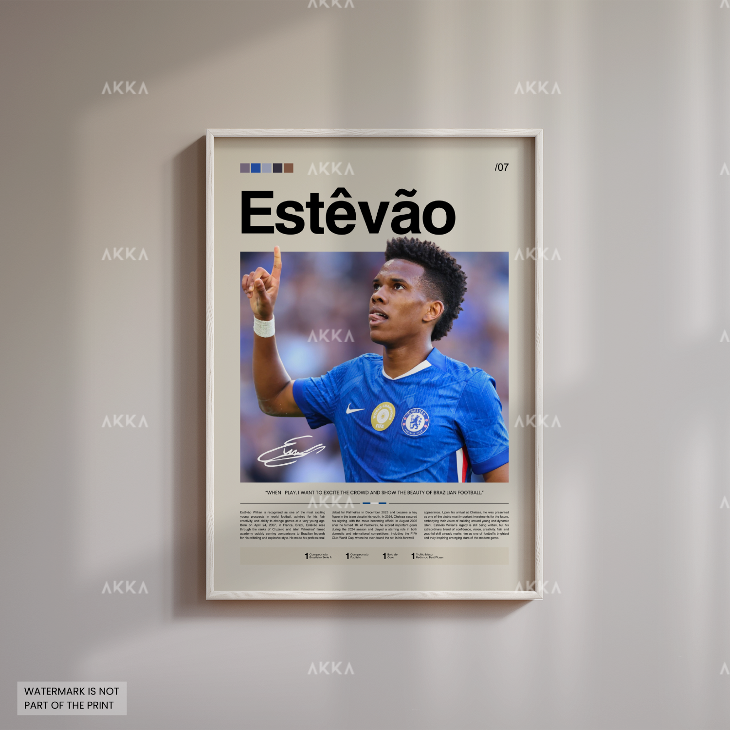 Estevao Poster - Chelsea