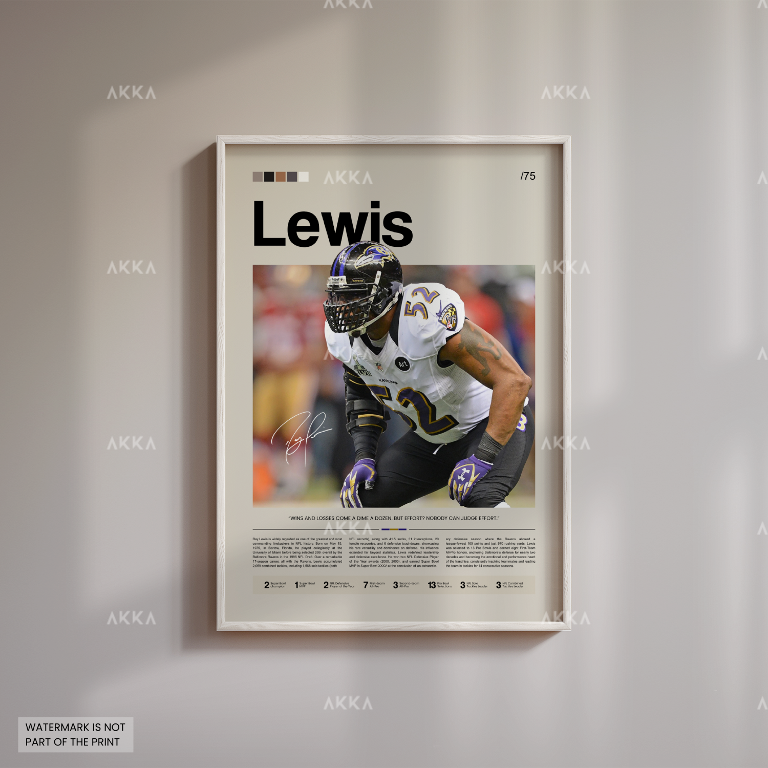 Ray Lewis - Baltimore Ravens