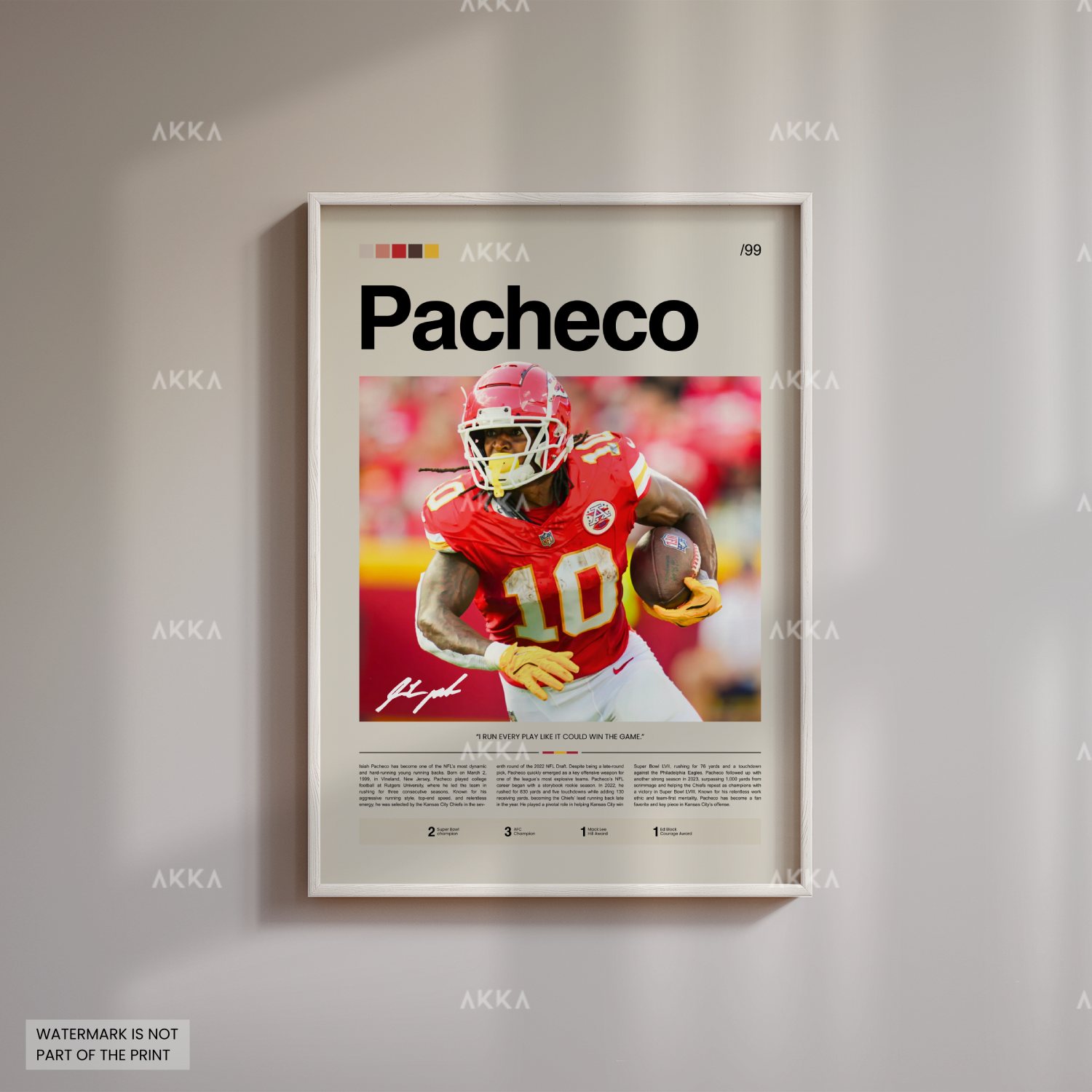 Isiah Pacheco - Kansas City Chiefs