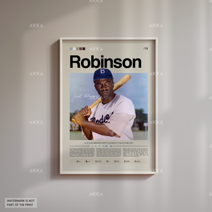 Jackie Robinson - Brooklyn Dodgers