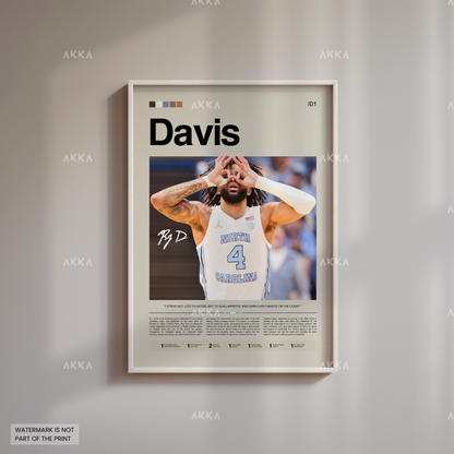 R.J. Davis - North Carolina Tar Heels