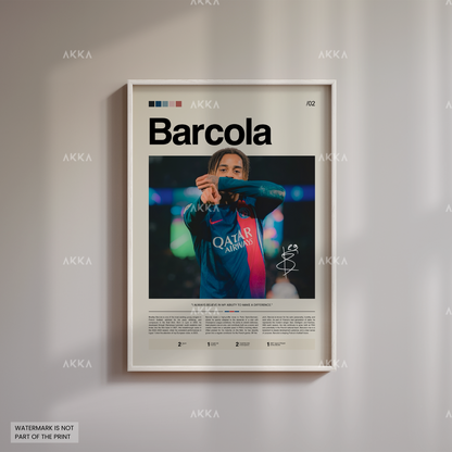 Bradley Barcola - Paris Saint-Germain
