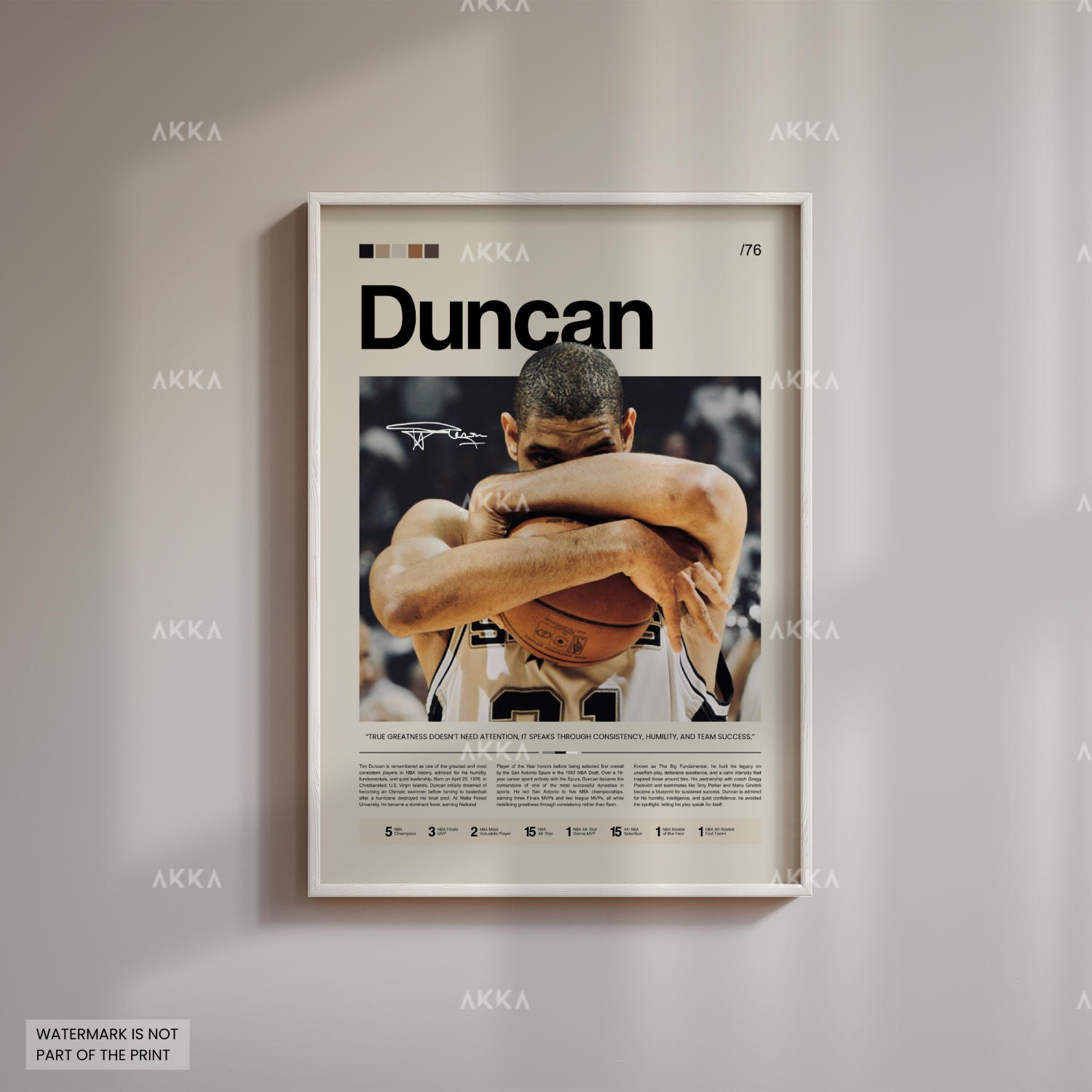 Tim Duncan - San Antonio Spurs