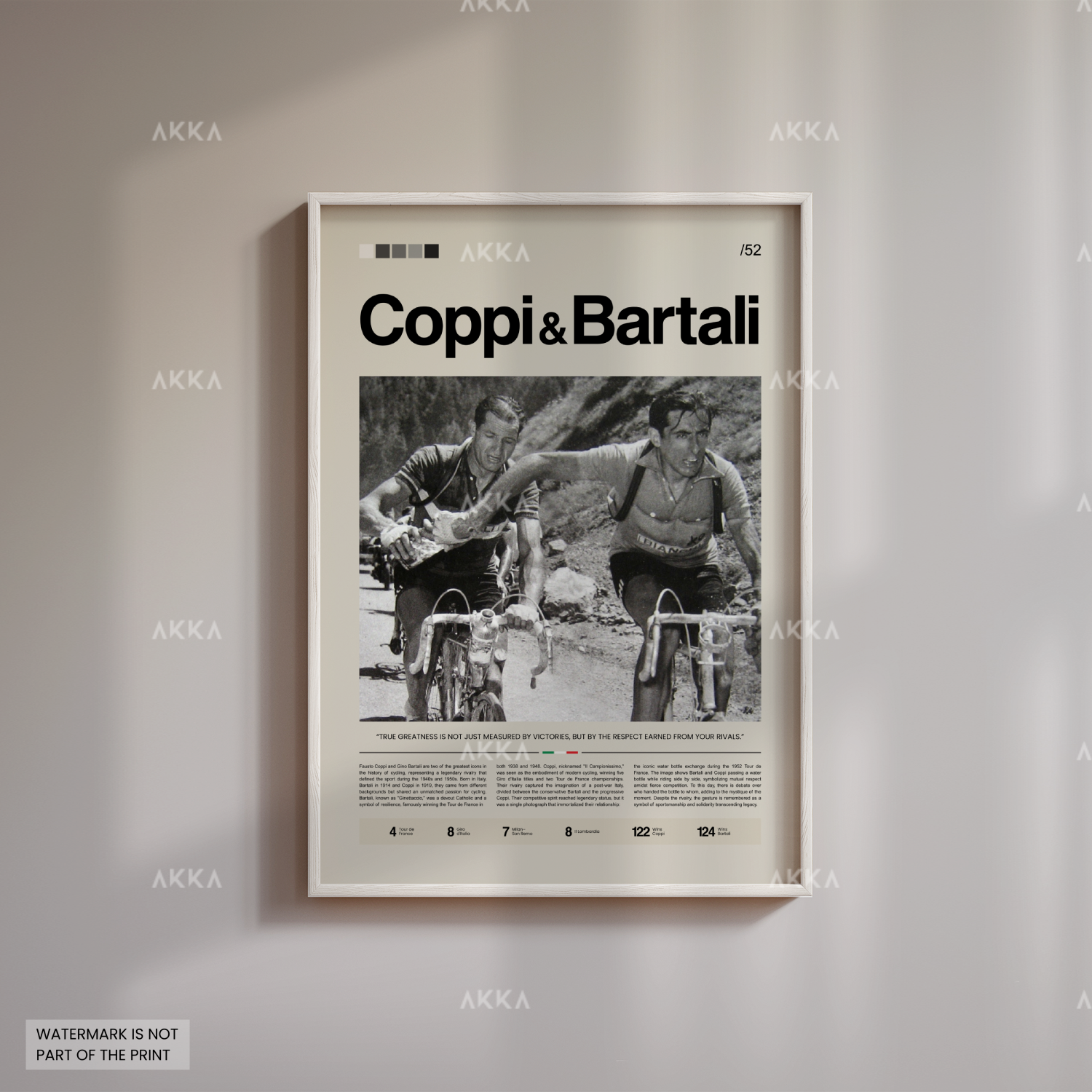 Fausto Coppi & Gino Bartali
