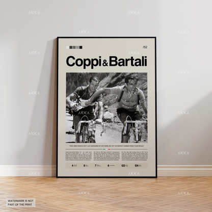 Fausto Coppi & Gino Bartali