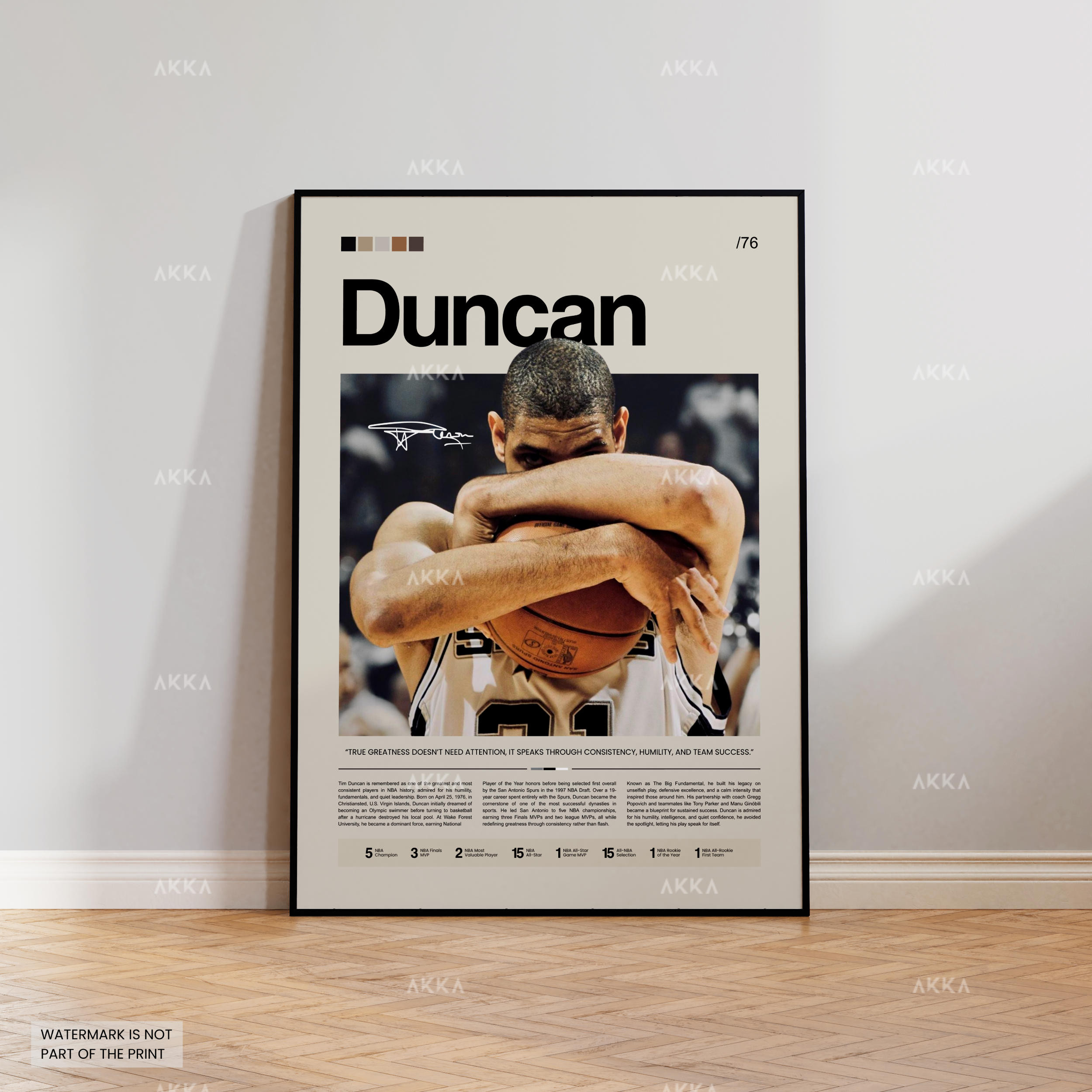 Tim Duncan - San Antonio Spurs