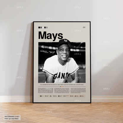 Willie Mays - San Francisco Giants