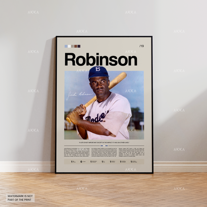 Jackie Robinson - Brooklyn Dodgers
