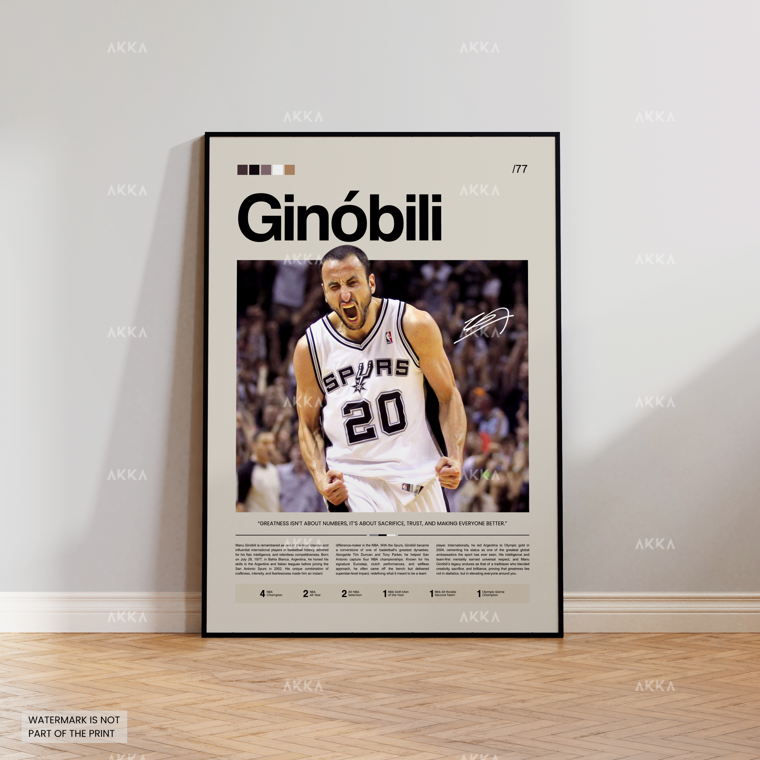 Manu Ginóbili - San Antonio Spurs