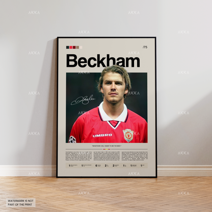 David Beckham - Manchester Utd FC