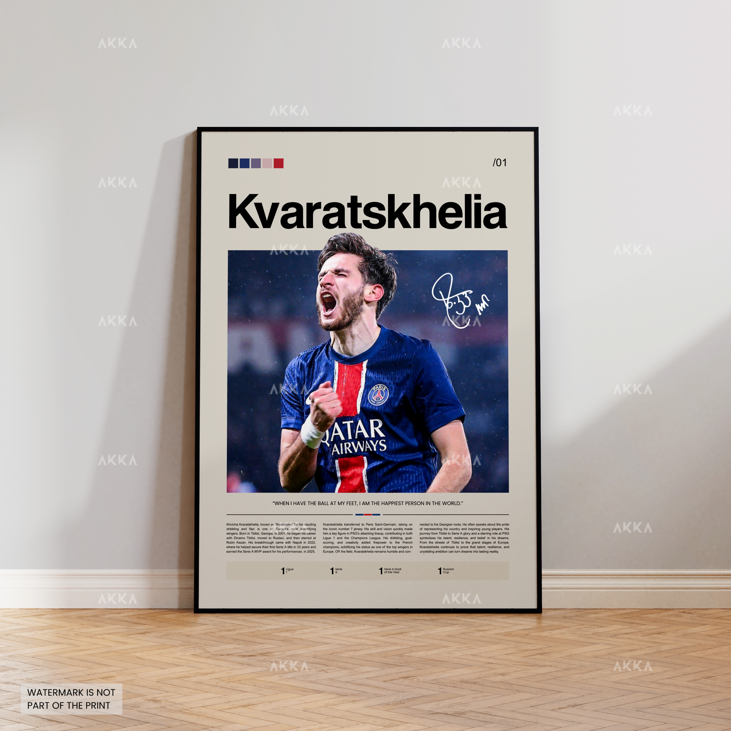 Khvicha Kvaratskhelia - Paris Saint-Germain