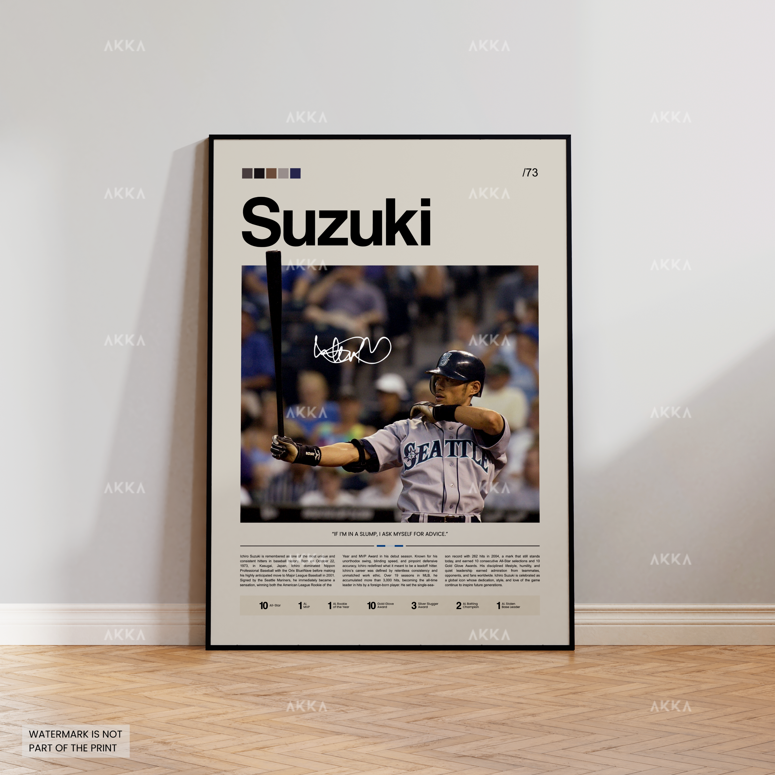 Ichiro Suzuki - Seattle Mariners