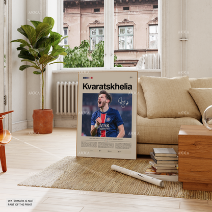 Khvicha Kvaratskhelia - Paris Saint-Germain