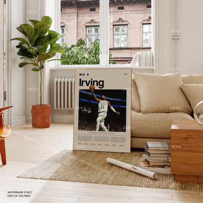 Kyrie Irving Boston Celtics Wall Art