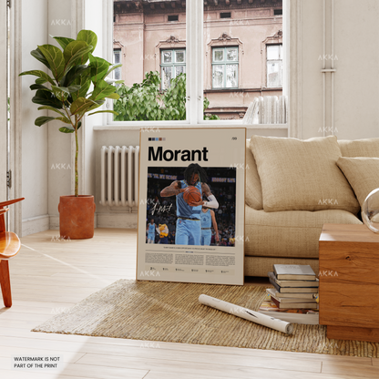 Ja Morant Wall Art