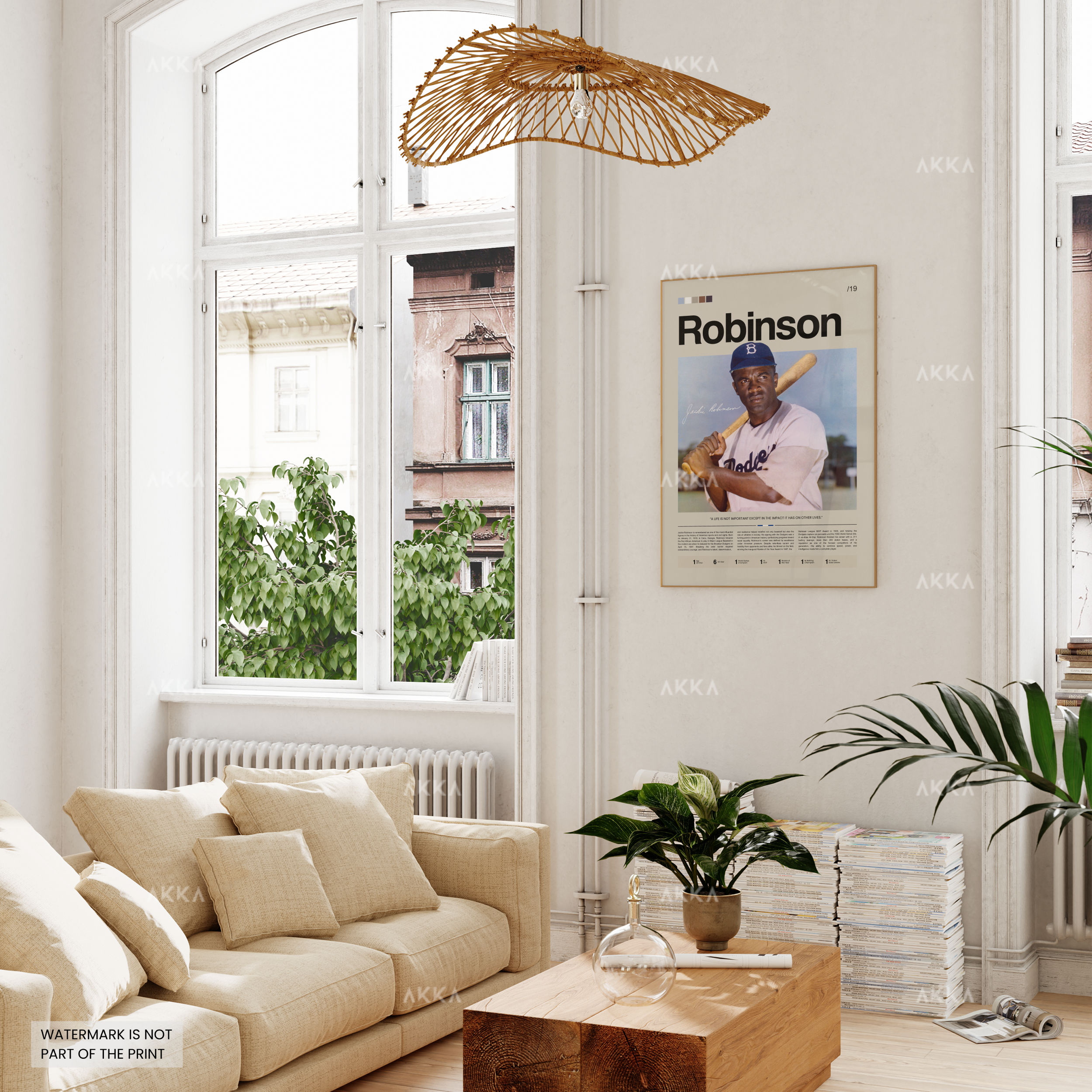 Jackie Robinson - Brooklyn Dodgers