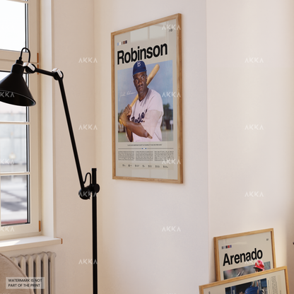 Jackie Robinson - Brooklyn Dodgers