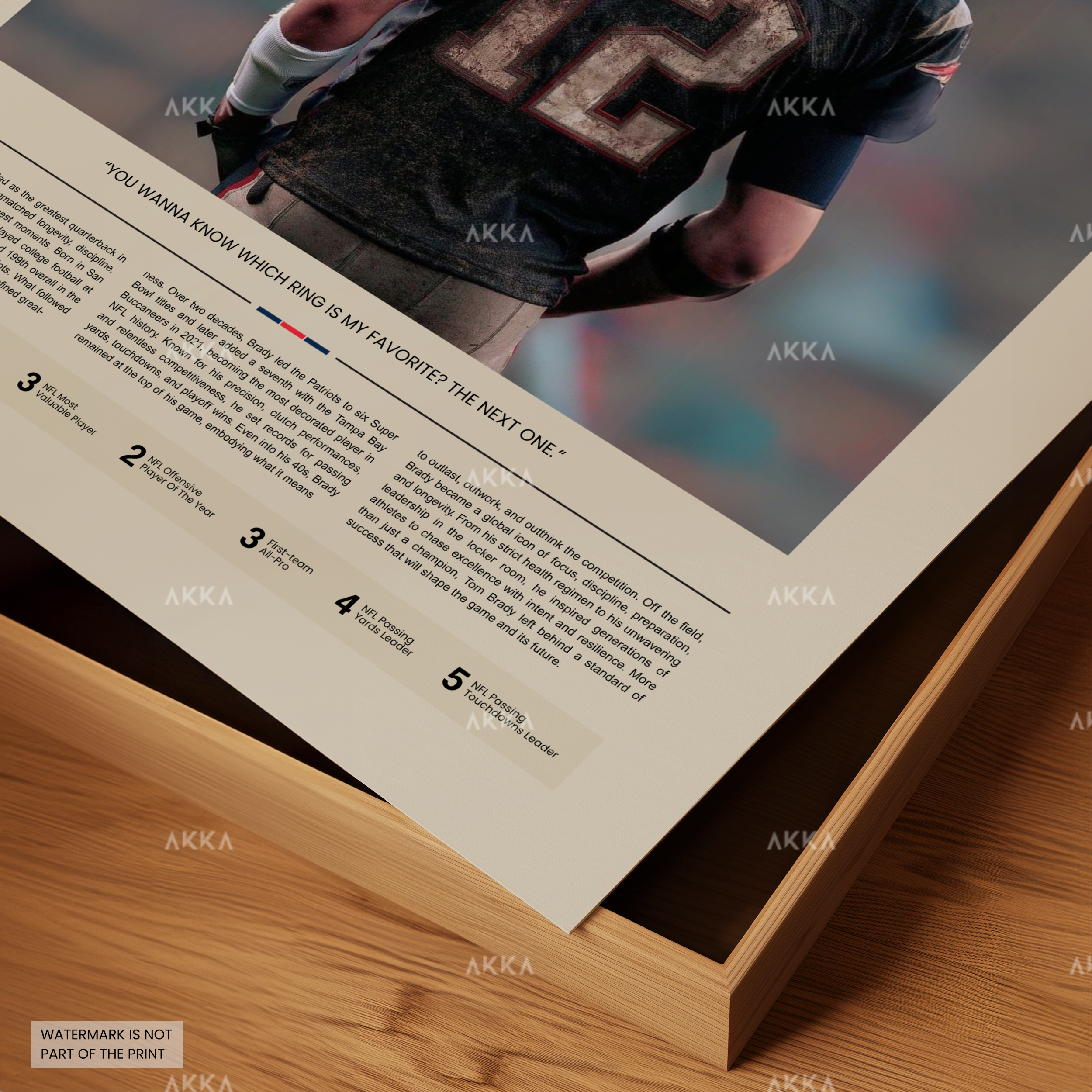 Tom Brady - New England Patriots