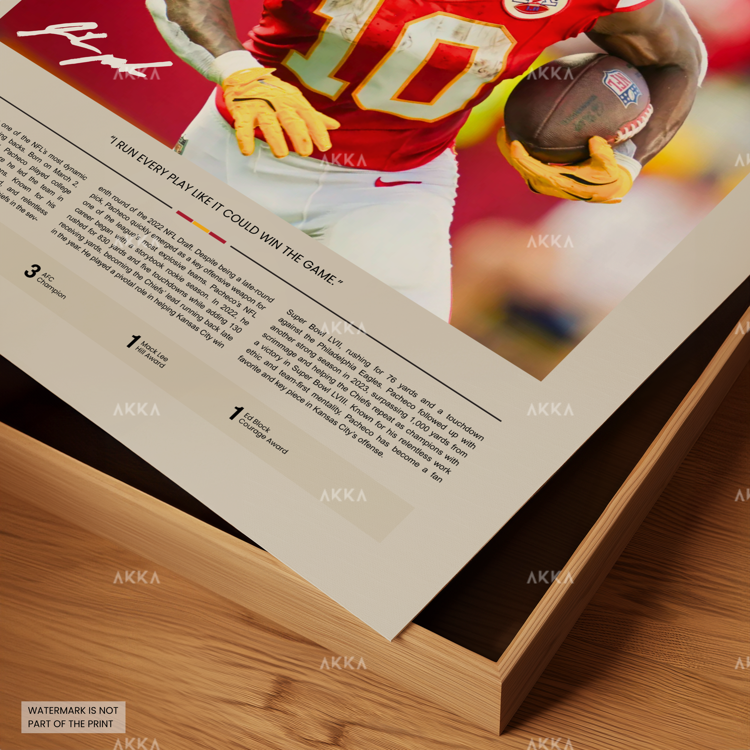 Isiah Pacheco - Kansas City Chiefs