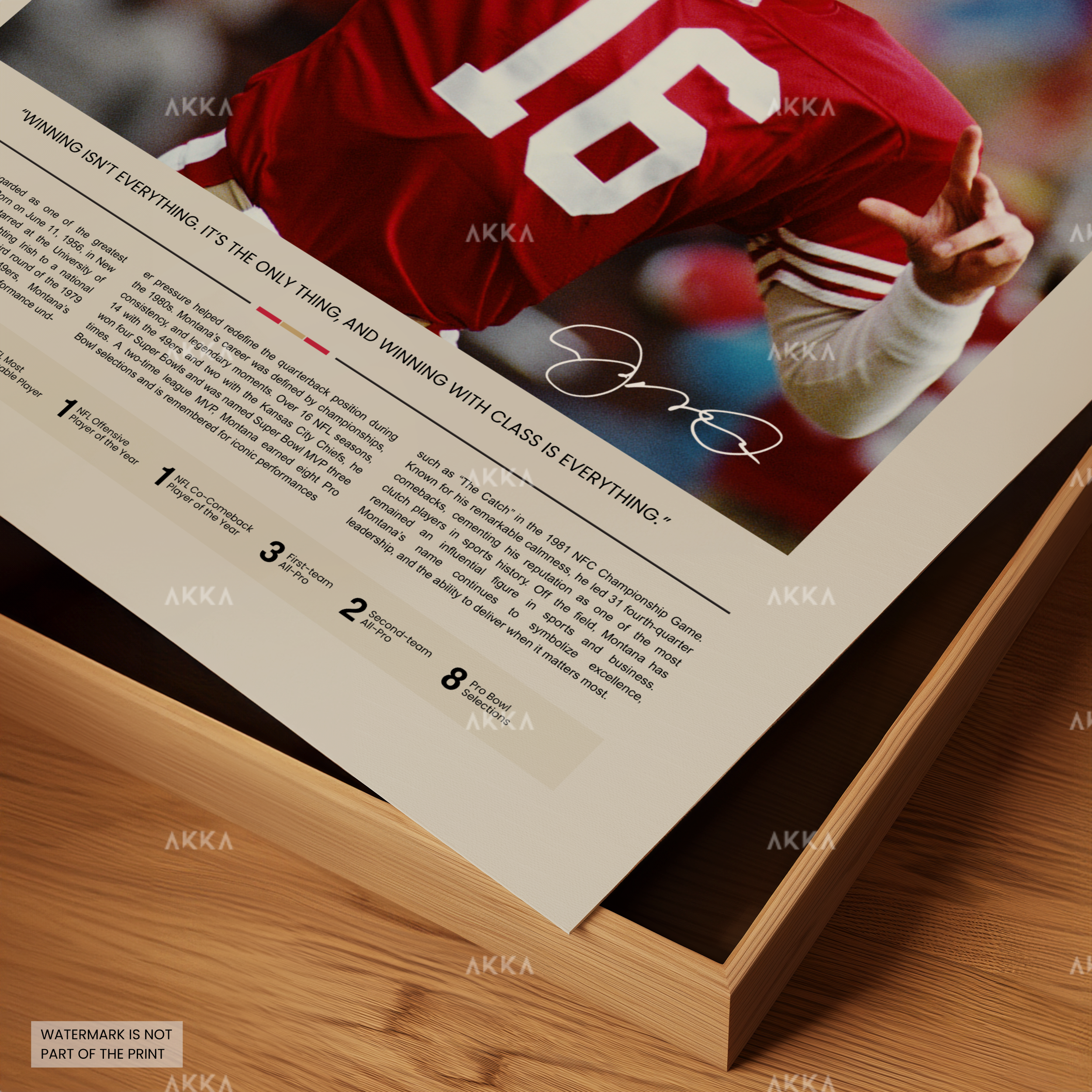 Joe Montana - San Francisco 49ers