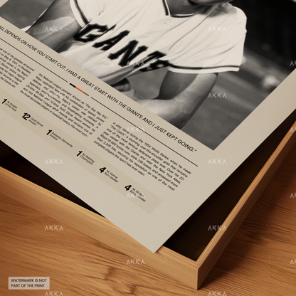 Willie Mays - San Francisco Giants