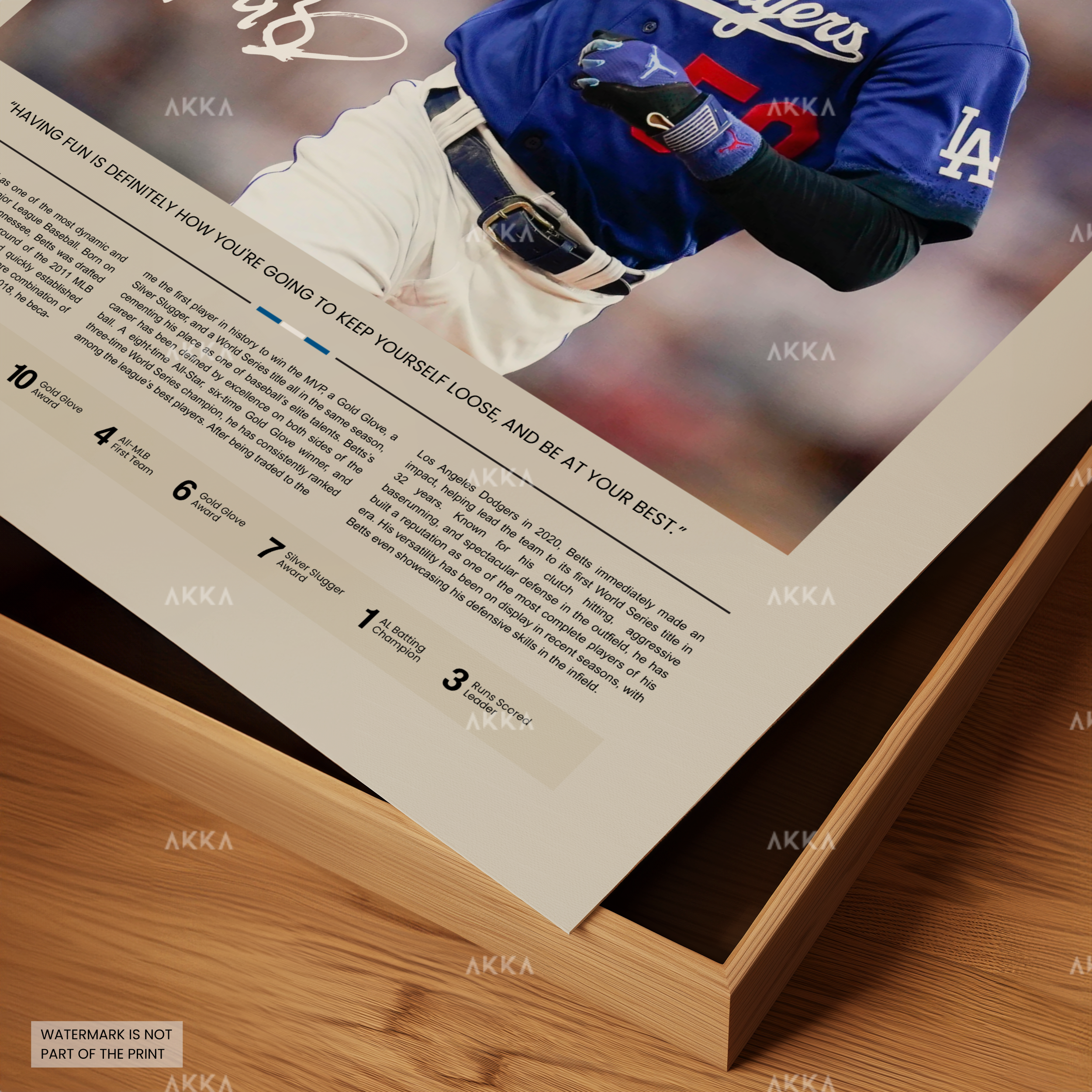 Mookie Betts - Los Angeles Dodgers